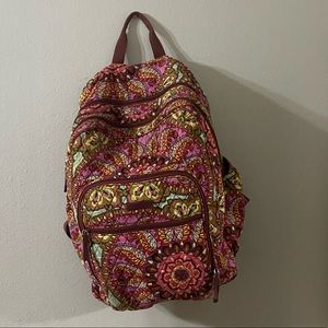 VERA BRADLEY TRIPLE COMPARTMENT LAPTOP BAG